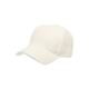 Kapa s šiltom Guess bela barva - bela. Kapa s šiltom vrste baseball iz kolekcije Guess. Model izdelan iz materiala z nalepko.