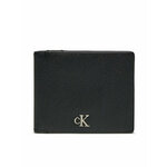Calvin Klein Velika moška denarnica Mono Hrdw Rfid Bifold K50K511445 Črna