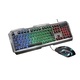 Tipkovnica + miška TRUST GXT 845 Tural Gaming Combo, USB, US layout, črna