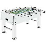 shumee Foosball miza Jeklo 60 kg 140 x 74,5 x 87,5 cm bela