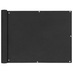 Balkonsko Platno Oksford Tekstil 90x400 cm Antracitne Barve
