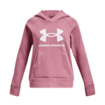 Under Armour Pulover UA Rival Fleece BL Hoodie-PNK XXL