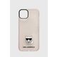 Karl Lagerfeld Ovitek za Apple iPhone 14 Plus – Choupette Body Pink