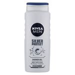 Nivea Men Silver Protect gel za prhanje za telo, obraz in lase 500 ml za moške