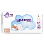 Violeta Cotton Newborn plenice, velikost 1, 44/1 + Water Care vlažilni robčki