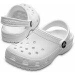 Crocs Natikači Classic Clog K 206991 Bela