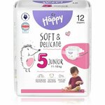 BELLA Baby Happy Soft&amp;Delicate Size 5 Junior plenice za enkratno uporabo 11-18 kg 12 kos