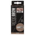 Maybelline Brow Tattoo Lasting Color Pomade vodoodporna gel za obrvi 4 g odtenek 01 Taupe za ženske