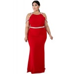 Plus size obleka 34291