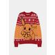 DIFUZED POKEMON - EEVEE CHRISTMAS JUMPER - L