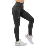 Nebbia Python SnakeSkin High-Waist Leggings Black S Fitnes hlače
