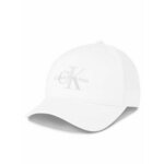 Calvin Klein Kapa s šiltom Monogram Cap K60K610280 Bela