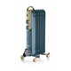 oljni radiator Vintage 837, 7 reber, moder