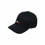 Tommy Hilfiger Kapa s šiltom Tju Flag Cap AU0AU00843 Mornarsko modra