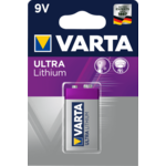 Varta baterija Ultra Lithium 9V 6122301401