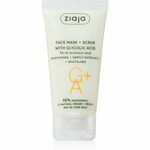 Ziaja Piling maska z glikolno kislino (Face Mask + Scrub) 55 ml