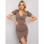 RUE PARIS Ženske Marietta Dress RUE PARIS brown RV-SK-5581.59_366321 M