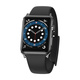 BASEUS baseus slip-thru watch watch for ap watch series 3/4/5/6/se 38mm/40mm black (lbwse-01)