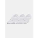 Under Armour Nogavice UA Breathe Lite Ultra Low 3p-WHT M